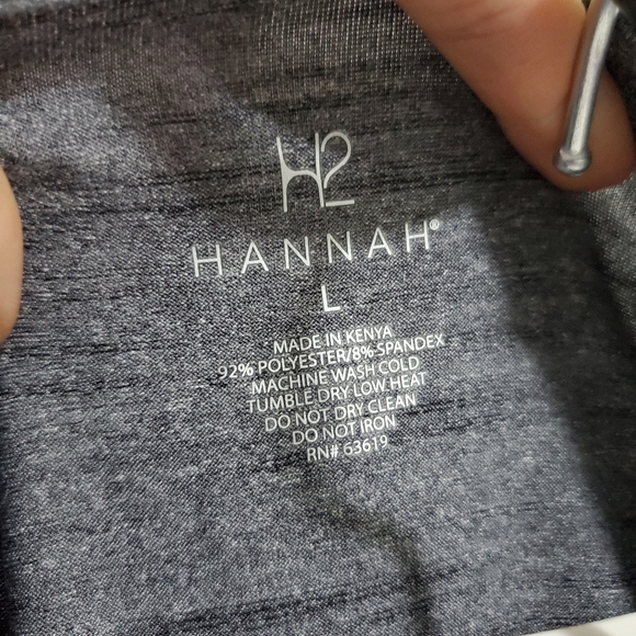 Gray and black athletic top - Picture 10 of 10